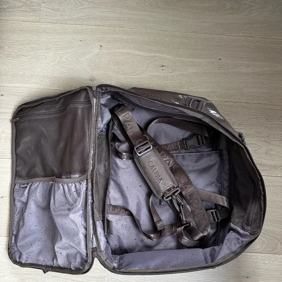 CALPAK Brown Terra 26L Laptop Duffel Backpack - Picture 5 of 8